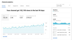  Monitor YouTube Analytics